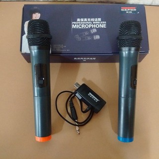 Micro không dây loa kéo temeisheng w-28 - 2 micro