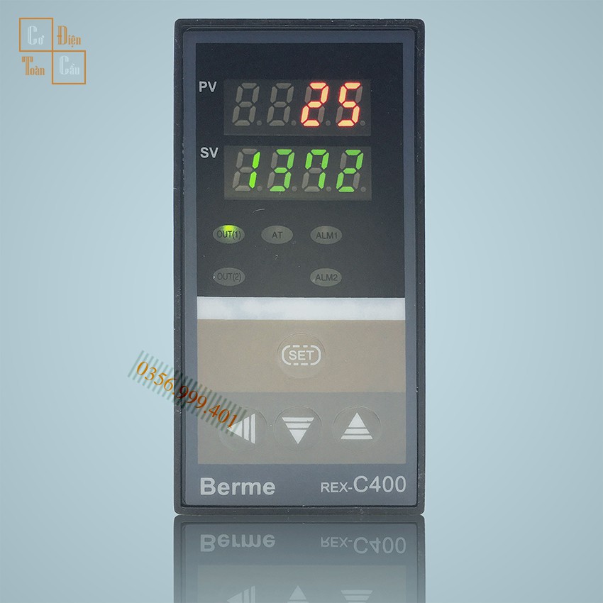 Bộ điều khiển nhiệt độ  RKC REX-C400 Relay, RKC REX-C400 SSR mặt 48x96 45x92