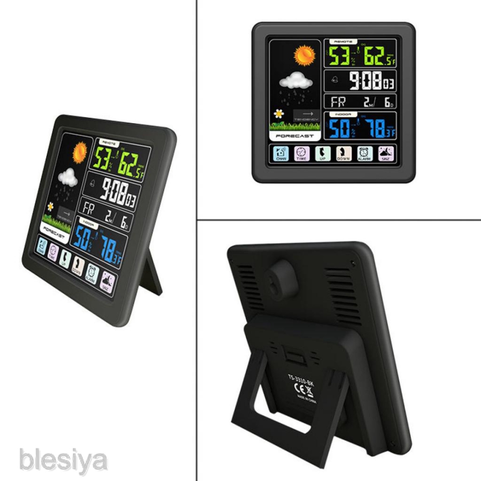 [BLESIYA] Weather Color Forecast Station with Home Alarm Clock Temperature Alerts
