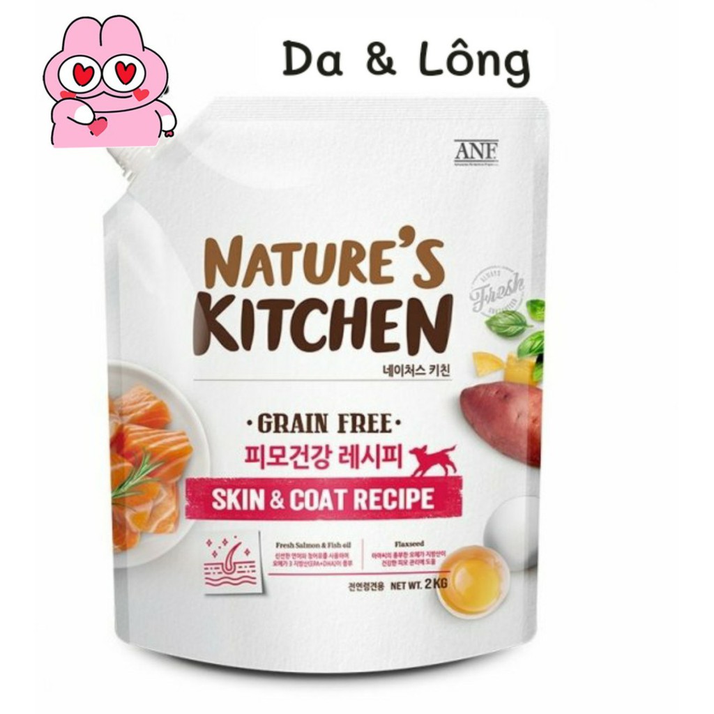 ANF - Nature's Kitchen - Hạt thức ăn chức năng tăng cường sức khỏe cho chó mọi lứa tuổi 2kg