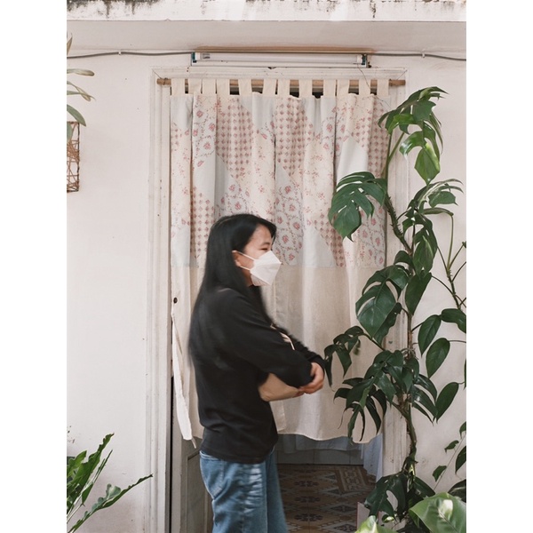 Rèm thô mộc Vintage Thuỳ An 2