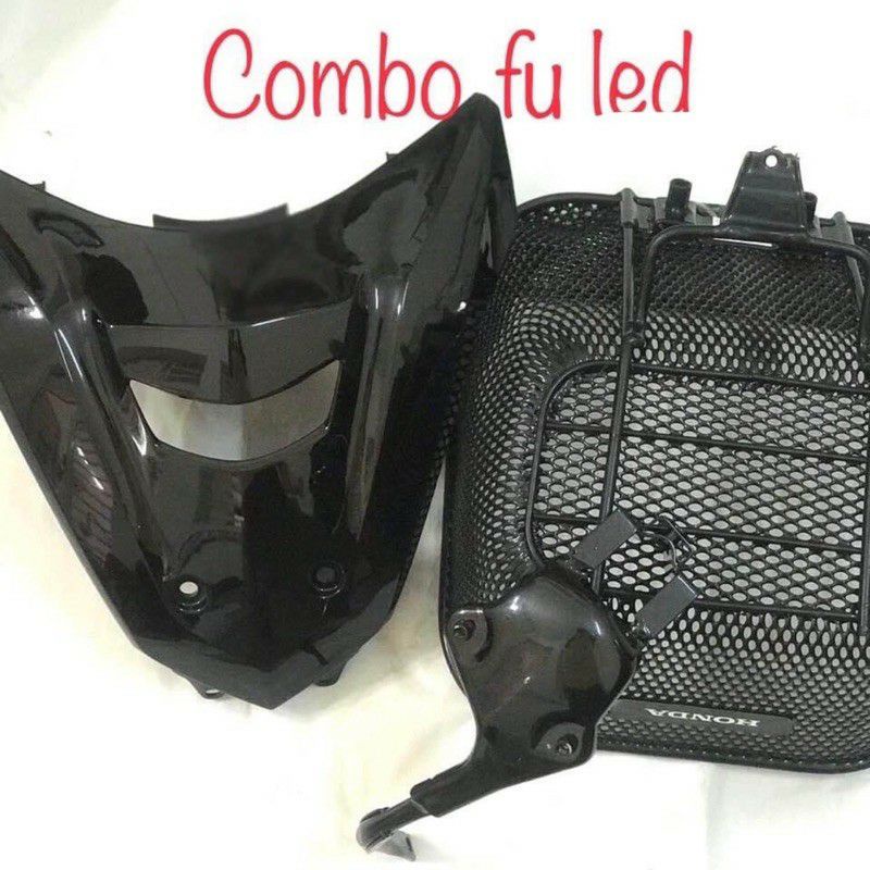 Đủ bộ 4 món dành cho FutureLed/Wave 125i - Hàng cao cấp - (pát lớn + Nhỏ + Rổ + Nạ)