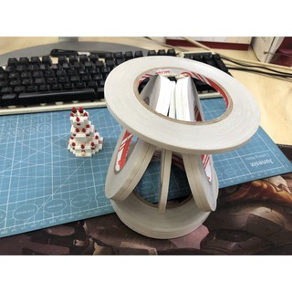 5 cuộn băng keo 2 mặt 5mm