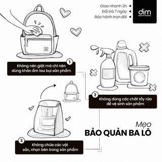 Balo DIM Medium Backpack - Laptop 15inch