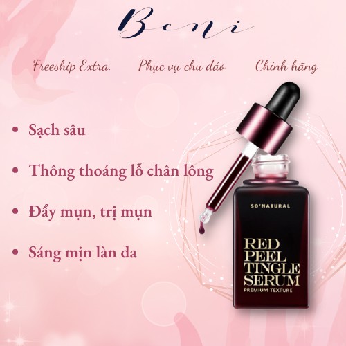 Tẩy tế bào chết Hoá Học RedPeel Tingle Serum Tái Tạo Làn Da Đẹp Chuẩn Hàn Quốc chính hãng