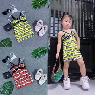 Đầm Body Caro Yếm Hở Eo Thời Trang Chất Thun Cotton Mềm Mại