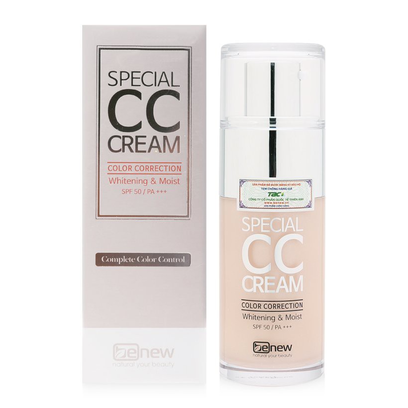 Kem Nền Che Khuyết Điểm Mịn Nhẹ Kiềm Dầu BENEW SPECIAL C.C CREAM | BigBuy360 - bigbuy360.vn