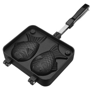 Khuôn Làm Bánh Cá Nướng Taiyaki Nhật Bản Chống Dính Cao Cấp Size Lớn