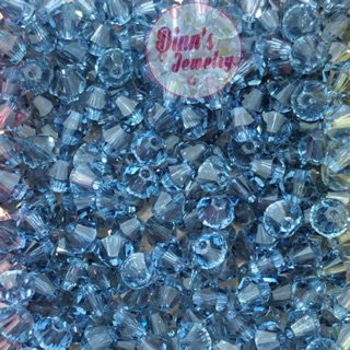Hạt Pha Lê Swarovski 5328 - Size 4mm - Màu 266 Denim Blue