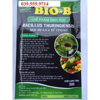 Chế phẩm trừ sâu sinh học BIO B ( 30gram)