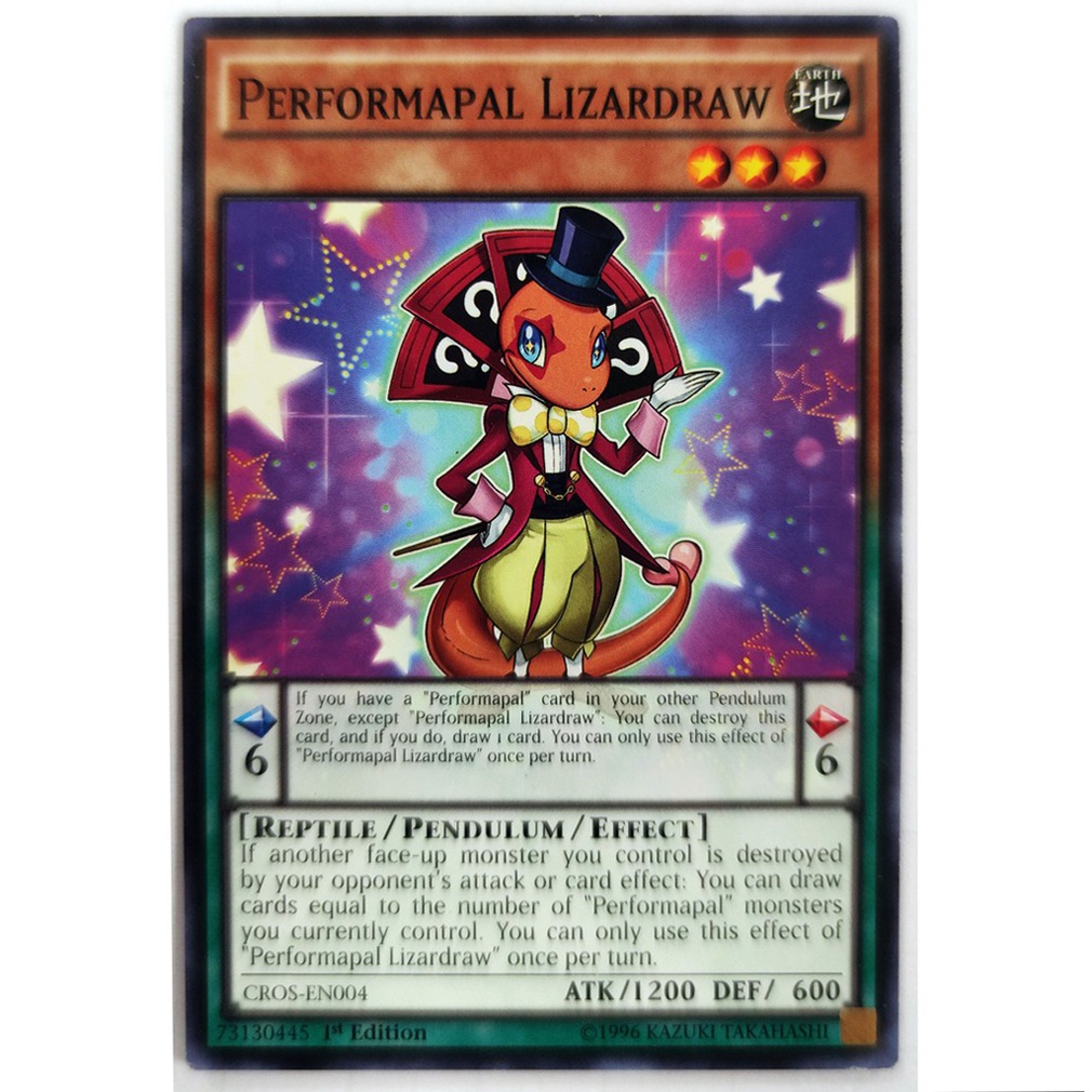 [Thẻ Yugioh] Performapal Lizardraw |EN| Common (ARC-V)