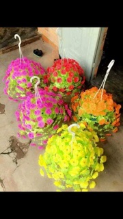 Nguyên liệu hoa giấy lụa cánh tròn