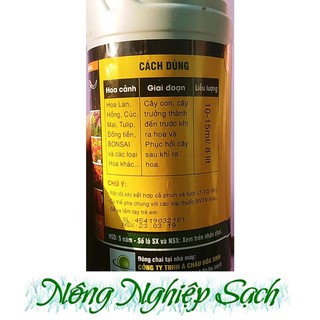 ORG HUM - Kích rễ, bật mầm (Chai 1 Lít) [PBO]