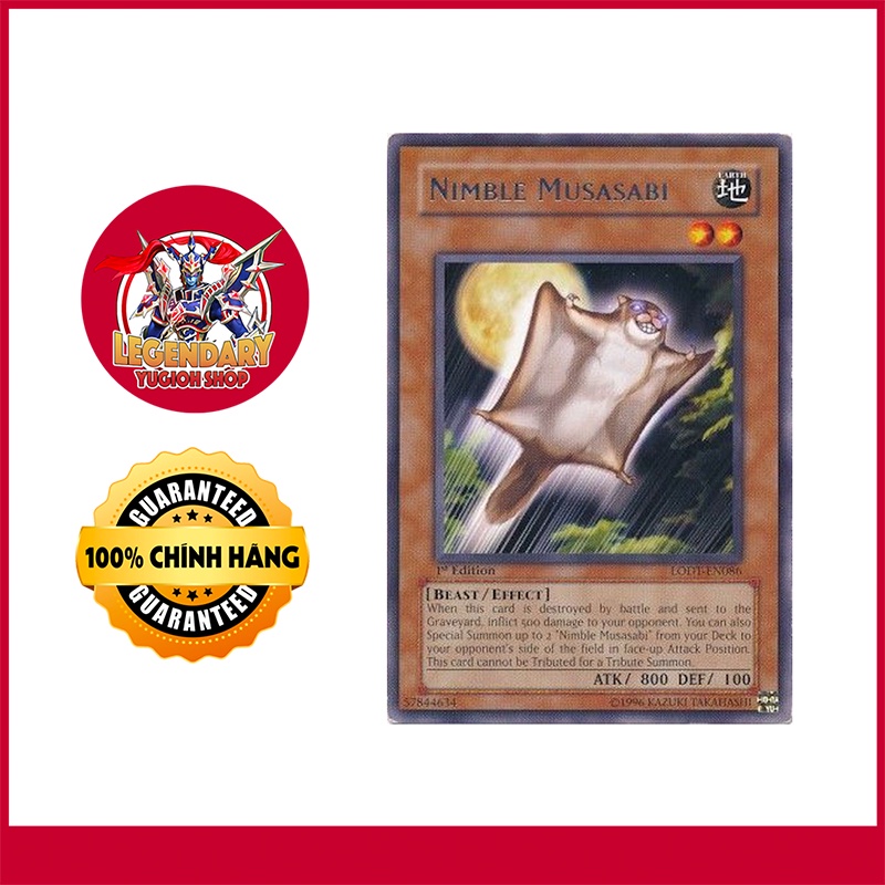 [Thẻ Bài Yugioh Chính Hãng] Nimble Musasabi