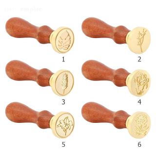Con Dấu Sáp Cán Gỗ