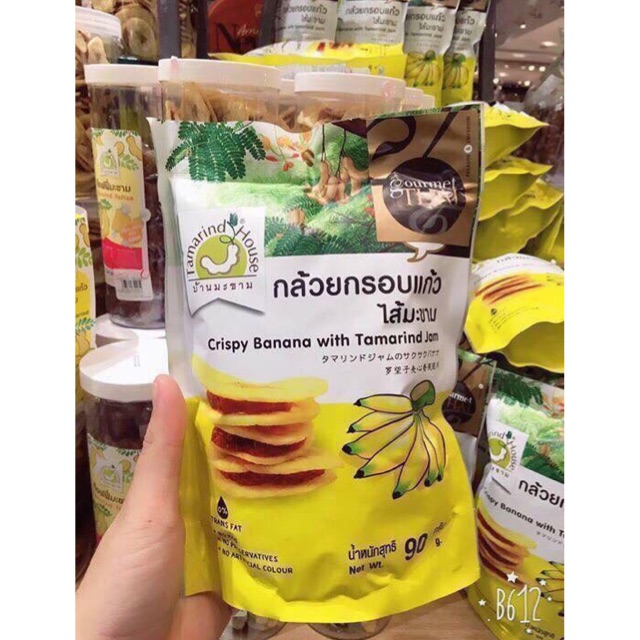 🌮Chuối kẹp me 🍌🍌🍌 đặc sản của Thái
