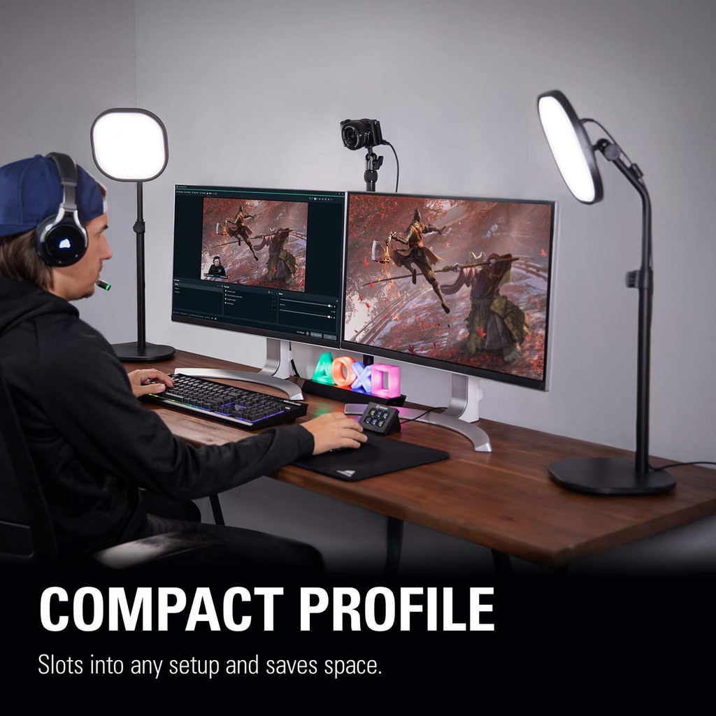 ĐÈN HẮT SÁNG LIVE STREAM ELGATO KEY LIGHT