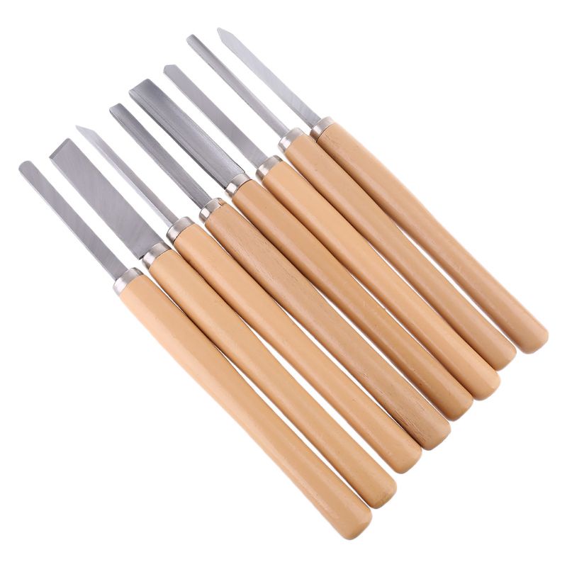 Bộ 8 Dụng Cụ Đục Lỗ Chuyên Dụng Cho Máy Tiện