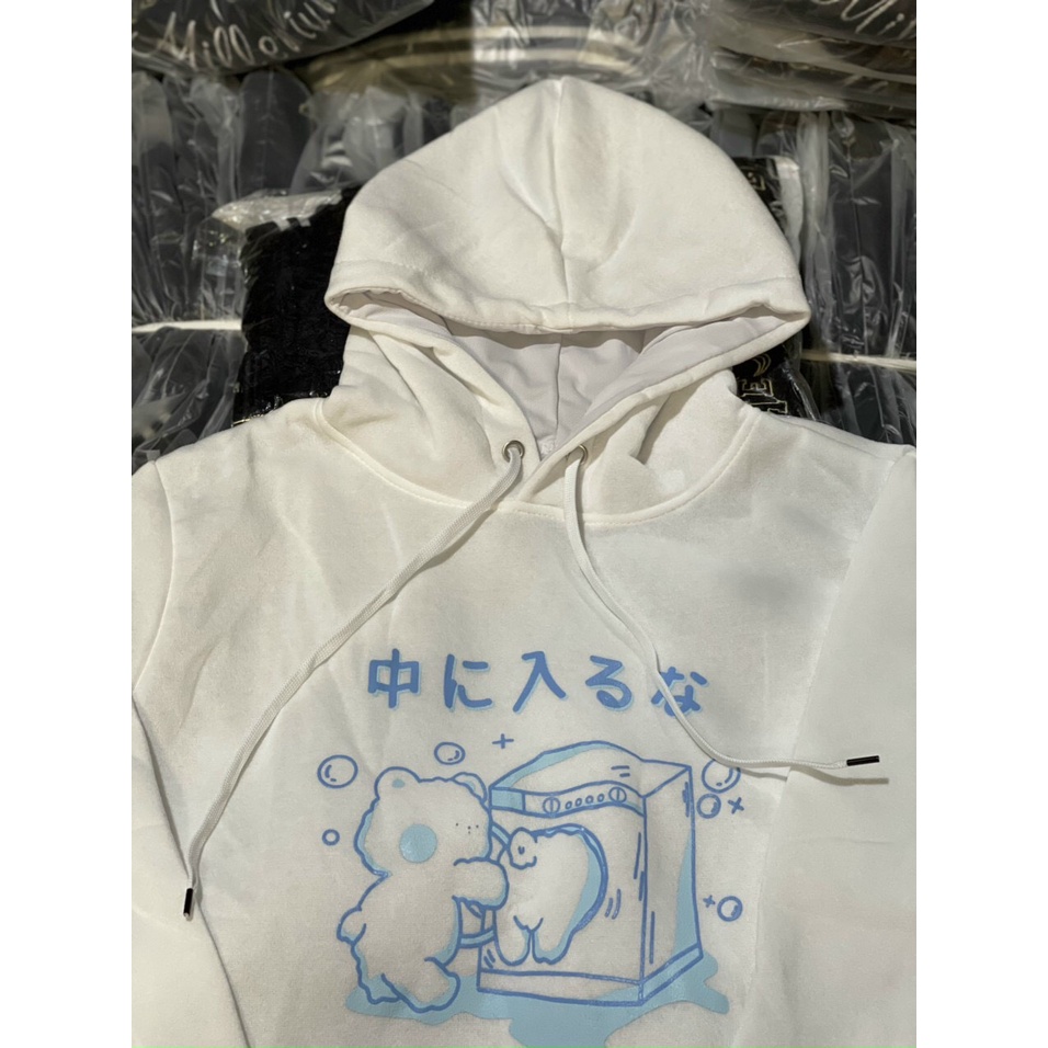 &lt; FREESHIP &gt; Áo hoodie  in chữ hàn UNISEX vải dày dặn hàng chuẩn shop (ko giống hình hoàn tiền)