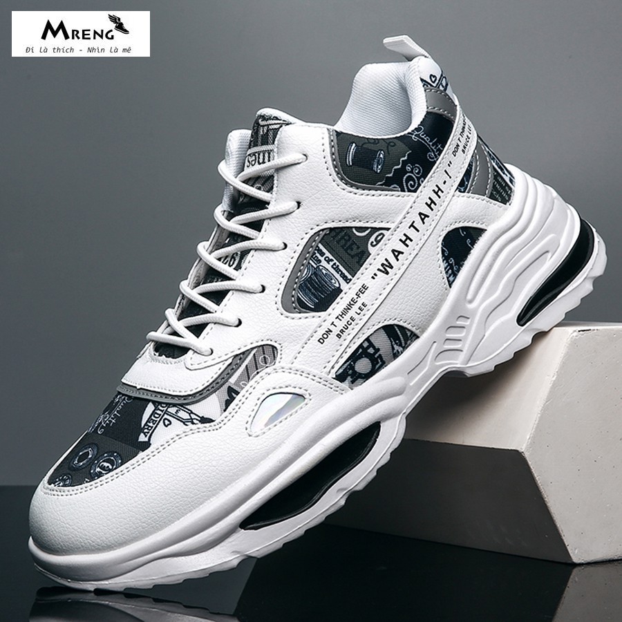 GIÀY THỂ THAO NAM SNEAKER TĂNG CHIỀU CAO - MRENG MS01