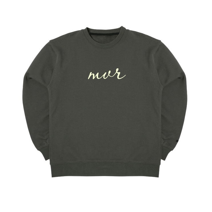 Áo nỉ sweater in logo MVR nổi Dạ Quang phát sáng trong đêm - Áo ấm vải cotton 100% chất dầy dặn cao cấp LITH19102002