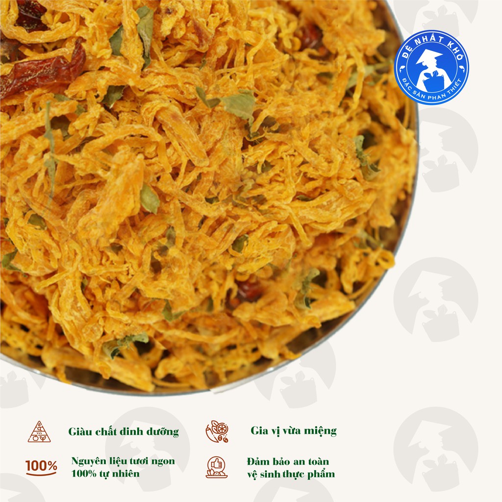 Khô Gà Lá Chanh 220g Đệ Nhất Khô ngon dai thơm cay nhẹ, đồ ăn vặt vừa ngon vừa rẻ, Đặc Sản Phan Thiết | BigBuy360 - bigbuy360.vn