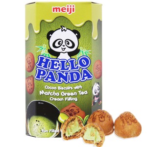 Bánh gấu Meiji Hello Panda nhân kem tươi – hộp 50g ( Date 11/2021-2022) | BigBuy360 - bigbuy360.vn