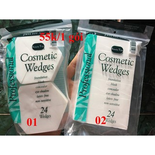 Bông mút đánh nền Cosmetic Wedges
