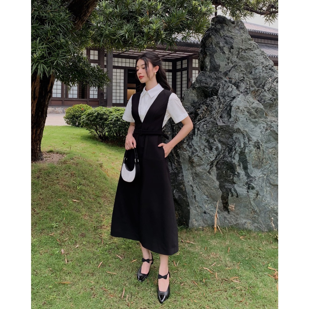Đầm cocktail black jador HUONG BOUTIQUE HBV1187