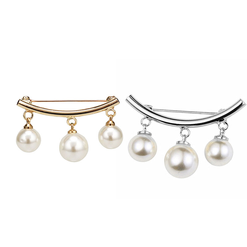 Ghim Cài Áo Đính Ngọc Trai Thiết Kế Ấn Tượng Sang Trọng