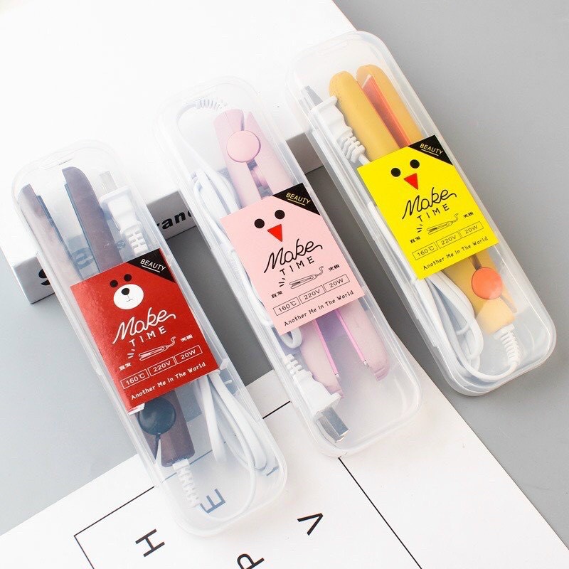 MÁY LÀM TÓC ÉP MINI - BOBU SHOP - TÓC UỐN- TÓC DUỖI - TÓC LÀ TÓC- MINI NHỎ GỌN - TIỆN LỢI ĐA NĂNG BỎ TÚI