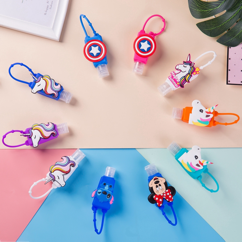 Chai Đựng Nước Rửa Tay Có Vỏ Bằng Silicon Dung Tích 30ml