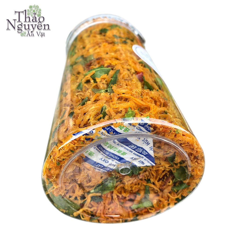 500gr Khô gà lá chanh loại cay thơm ngon đóng hộp đẹp có thể làm quà biếu Thảo Nguyên | BigBuy360 - bigbuy360.vn