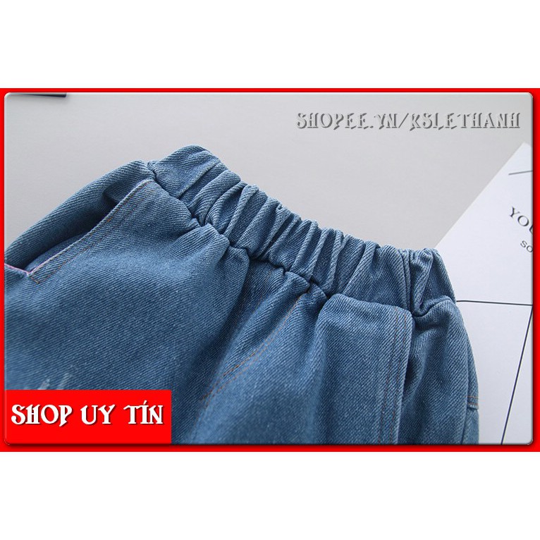 [SALE] QJ3⚡Size80-120⚡Quần Jean cho bé⚡HÀNG QUẢNG CHÂU CAO CẤP⚡ | BigBuy360 - bigbuy360.vn