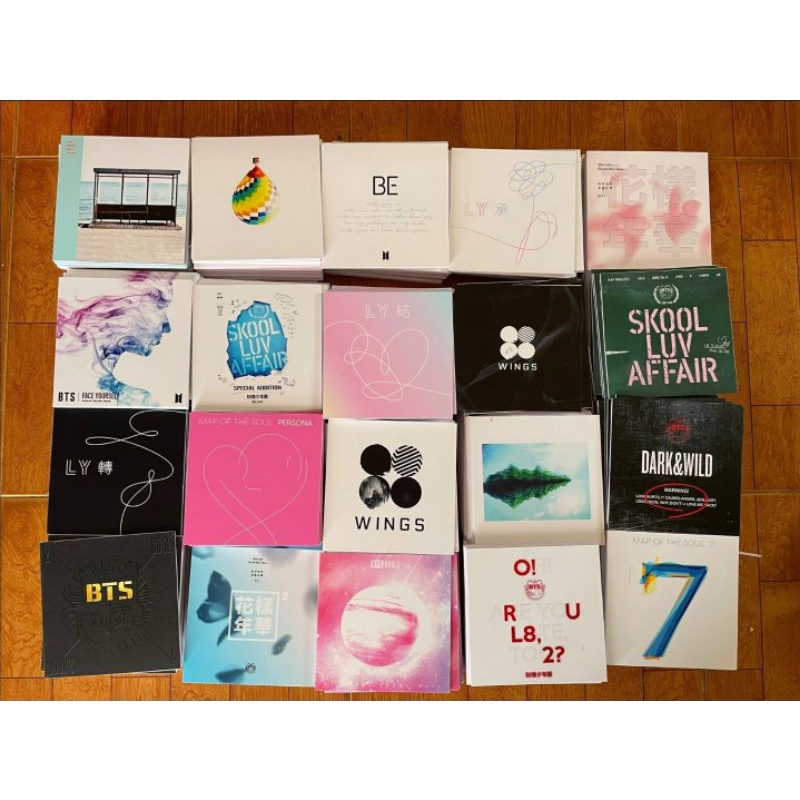 Bìa cứng Album BTS trang trí phòng ngủ góc học tập
