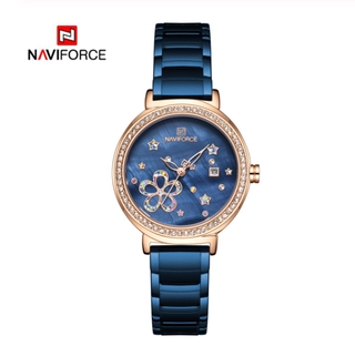 NAVIFORCE NF5016 Women Casual Fashion Mesh Band Quartz Watch