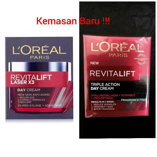 (Hàng Mới Về) Kem Dưỡng Da Loreal Revitalift Laser X3 Day