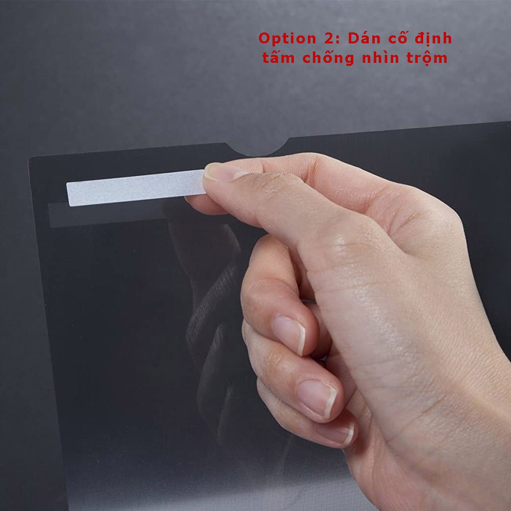 Tấm chống nhìn trộm Laptop cao cấp - Chống chói 13.3, 14, 15.6inch