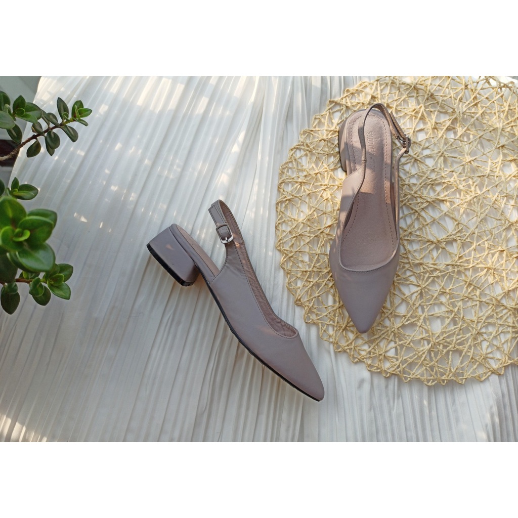 Giày slingback màu tím rất thơ – Hiệu Shoopen – Design by Korea (Made in China)