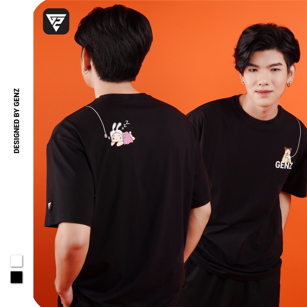 Áo thun tay lỡ GENZ phông Unisex oversize form rộng Mini Love | BigBuy360 - bigbuy360.vn