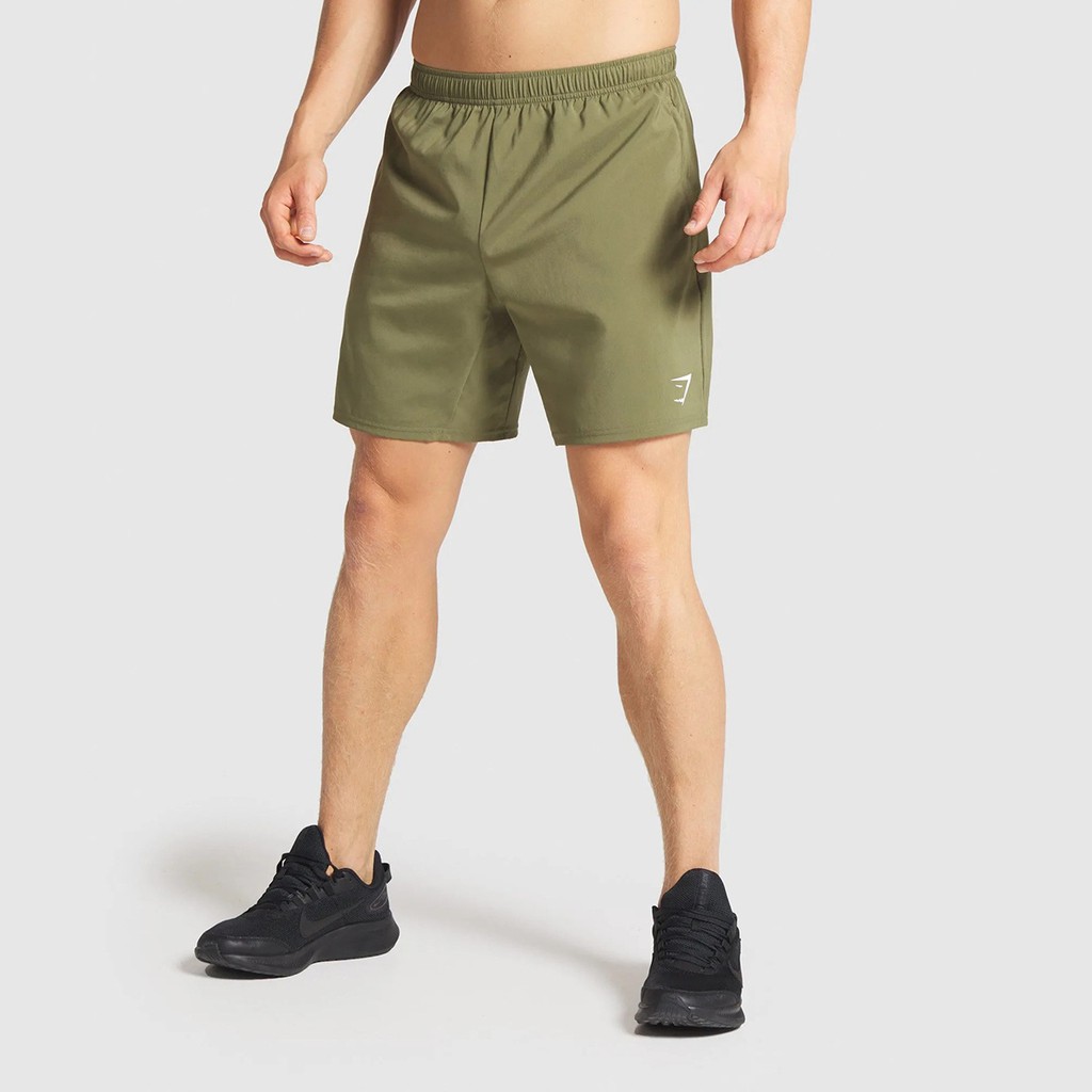 Quần đùi thể thao cho nam chất liệu nhanh khô có thiết kế túi M-3XL