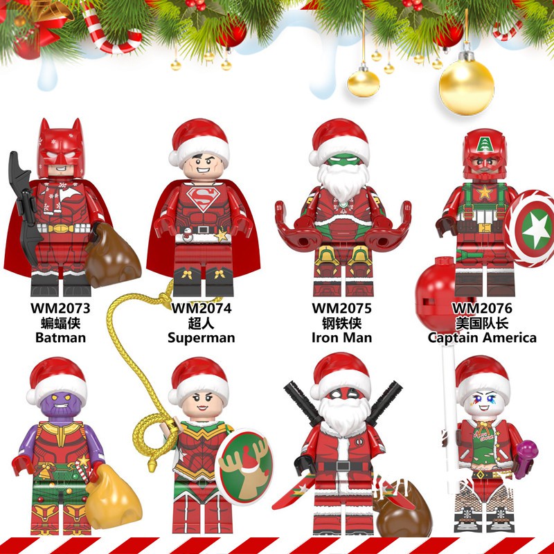 Bộ Đồ Chơi Lắp Ráp Mô Hình Giáng Sinh Cho Bé