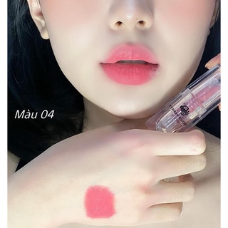 Son thỏi lì siêu mịn môi DOLLY VARIETY [Màu Hồng phấn nude]