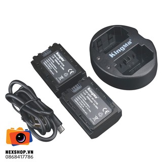 Bộ pin sạc đôi Kingma FZ-100 | Sony A7III - A7RIII - A9 | Nhập khẩu