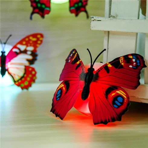 Đèn LED hình con bướm xinh xắn