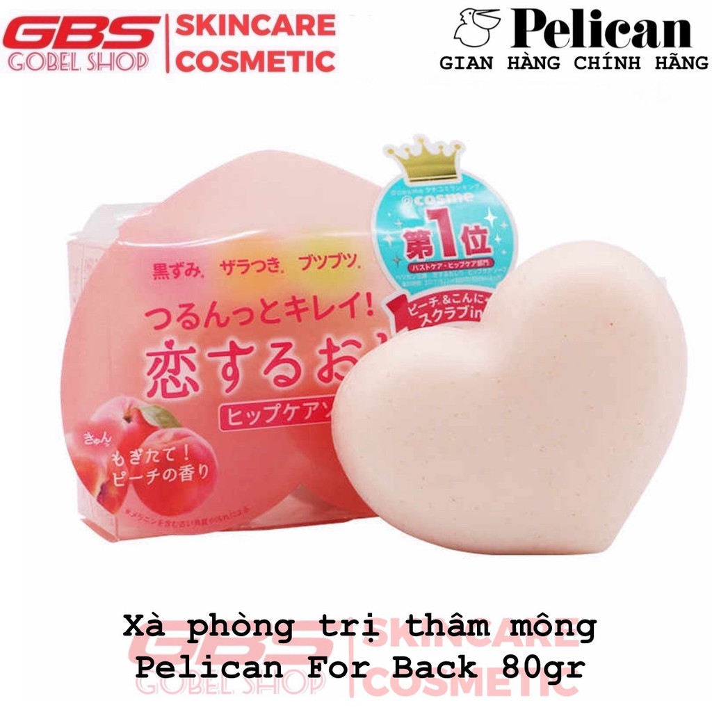 Xà phòng làm giảm thâm mông Pelican For Back Nhật Bản