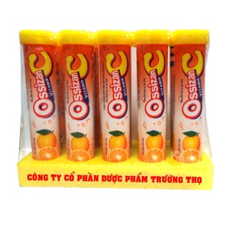 Viên Sủi Bọt Ossizan Vitamin bổ sung vitamin C ,tăng sức đề kháng cho cơ thể .... ( tuýp 20 viên)