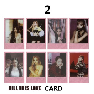 Bộ ảnh thẻ KILL THIS LOVE-BLACK PINK