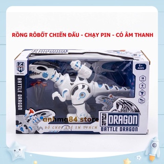 Đồ chơi RỒNG Rôbốt Vỗ Cánh Chạy Pin - RỒNG CHIẾN ĐẤU PHÓNG PHI TIÊU có pin - anhma84 store - cam kết y hình