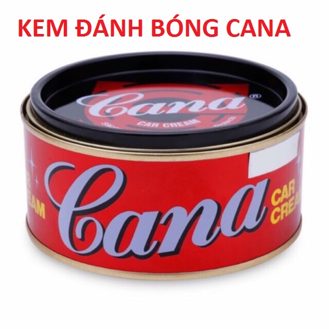 Kem đánh bóng xóa trầy xước sơn Ô tô - Xe Máy Cana Car Cream chính hãng